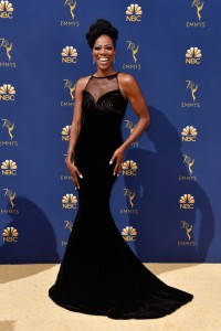 LOS ANGELES, CA - SEPTEMBER 17:  Yvonne Orji attends the 70th Emmy Awards at Microsoft Theater on September 17, 2018 in Los Angeles, California.  (Photo by Frazer Harrison/Getty Images)